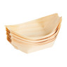 Amuseschaaltjes van dennenhout - set van 10 - 12x5x18 cm