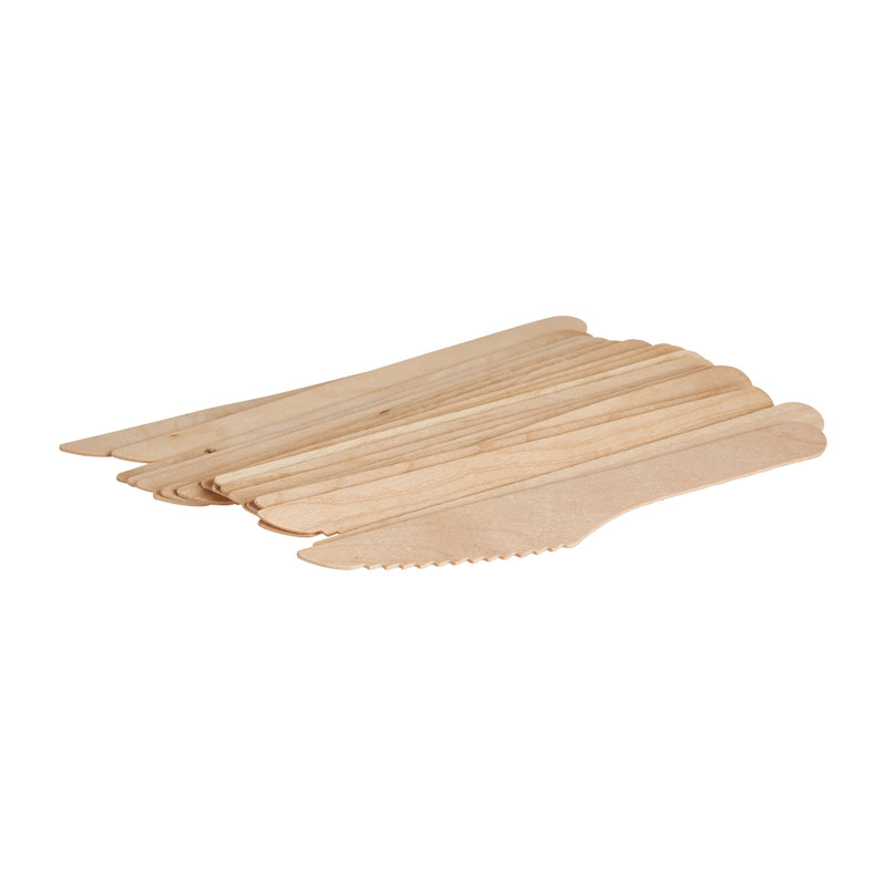 Messenset hout - set van 20