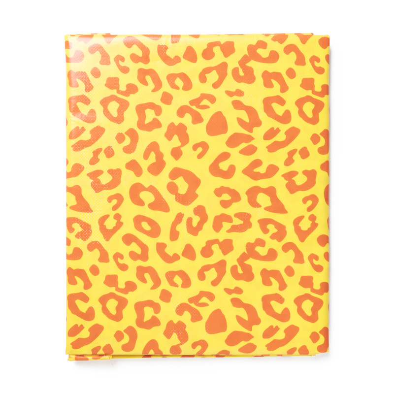 Tafelkleed panter - geel - 220x150 cm 