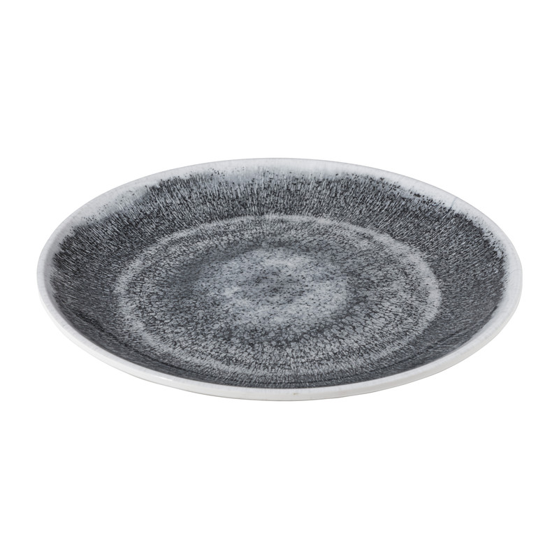 Ontbijtbord Sara - grijs - ⌀22 cm 
