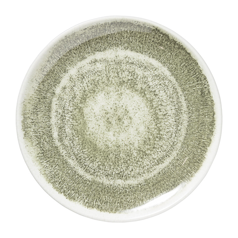 Ontbijtbord Sara - groen - ⌀22 cm 