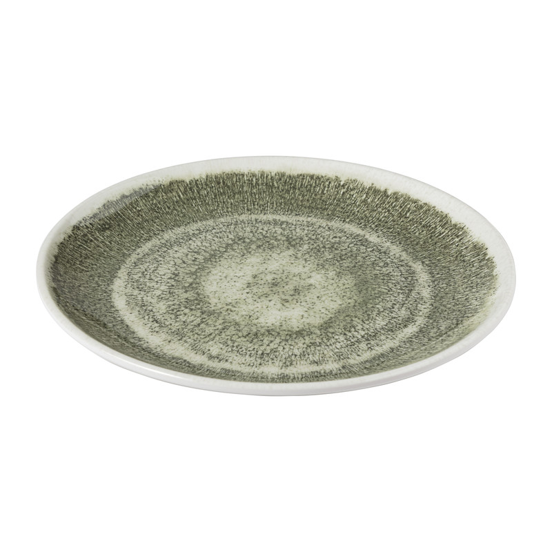 Ontbijtbord Sara - groen - ⌀22 cm 