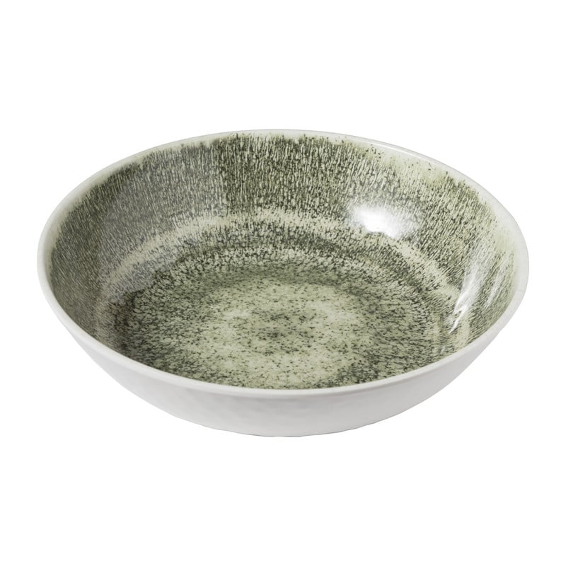 Diep bord Sara - groen - ⌀20x5 cm 