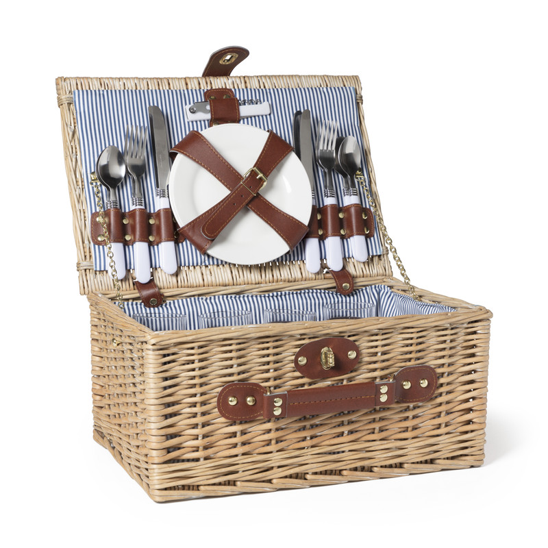 Picknickmand - 4-persoons - 40x28x20 cm