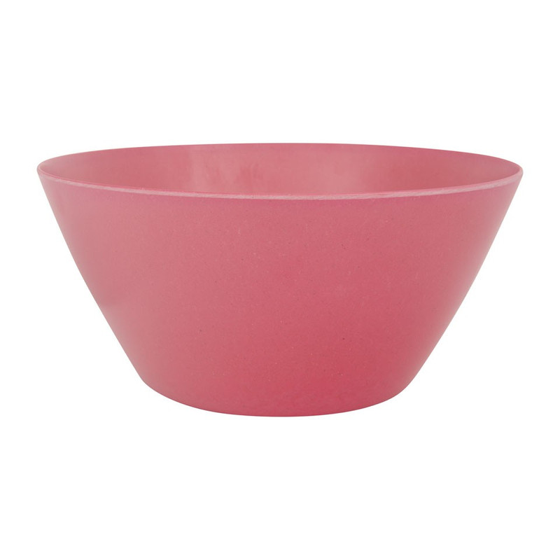 Schaal bamboe - 24 cm - fuchsia