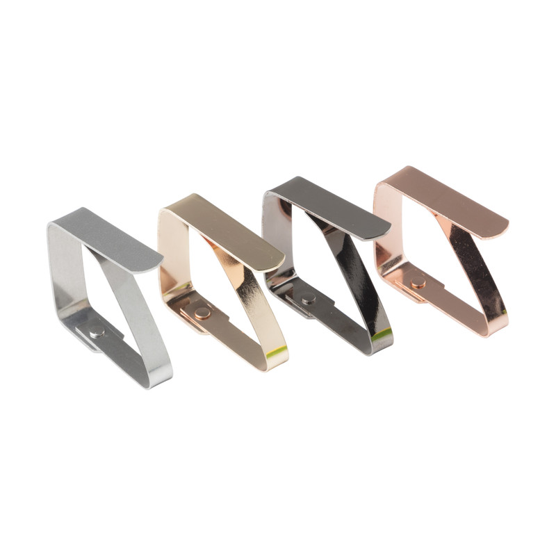 Tafekleed klemmen - set van 4 - multikleur
