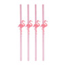 Rietjes flamingo - set van 4