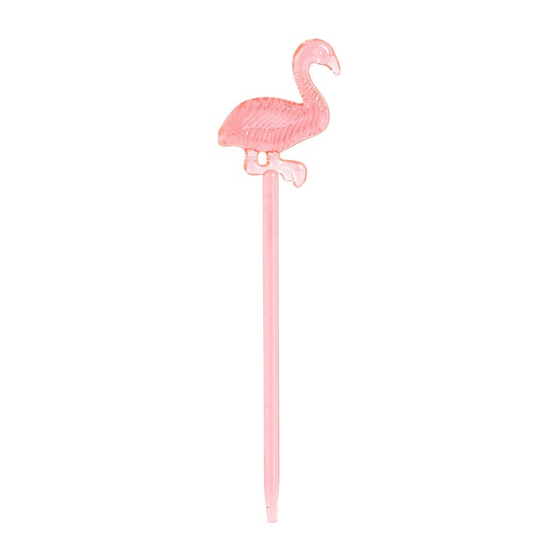 Cocktailprikkers flamingo - 24 stuks