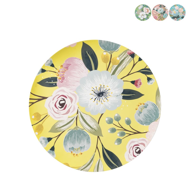Placemat bloemen - diverse varianten - ø38 cm