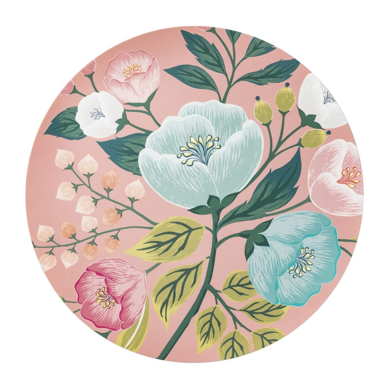 Placemat bloemen - diverse varianten - ø38 cm