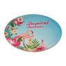 Papieren bordjes tropical  - set van 8