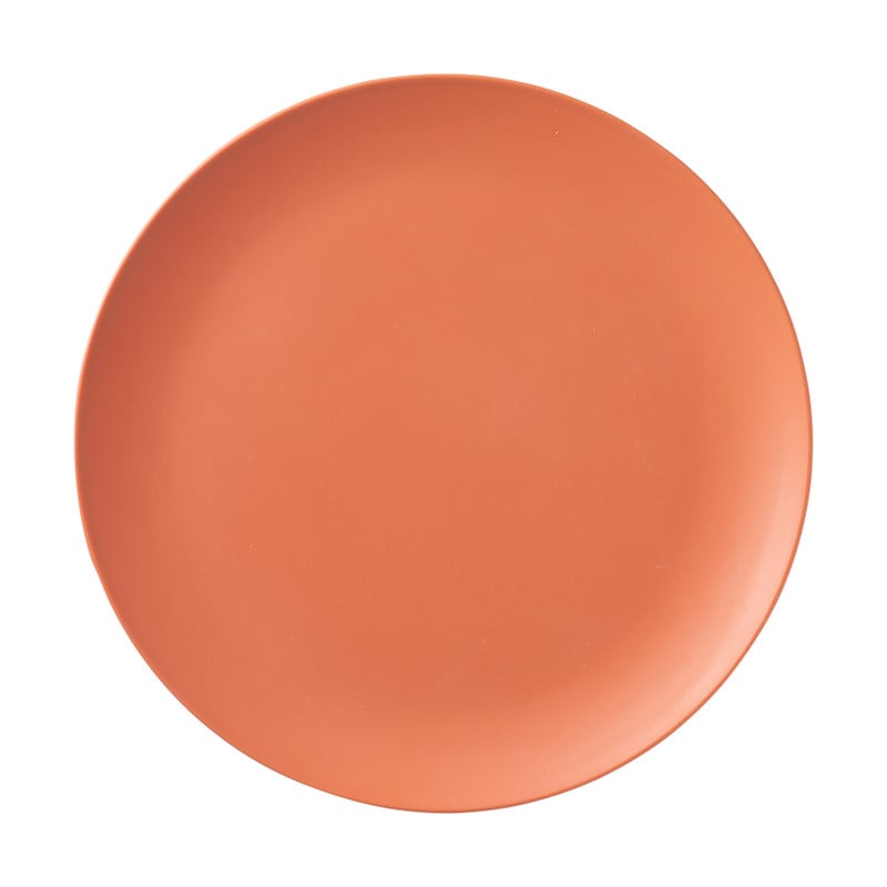 Dinerbord Luna - oranje - ⌀25 cm