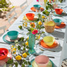 Dinerbord Luna - groen - ⌀25 cm