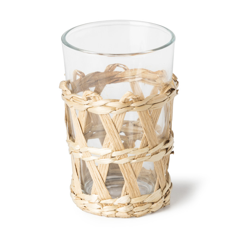 Sapglas met riet - 250 ml 