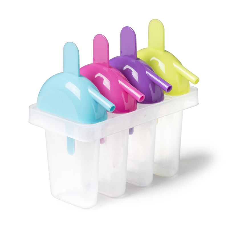 Ijsmaker set van 4 - multikleur - 15x8.3x15 cm