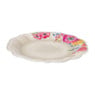Dinerbord flowers - diverse kleuren - ⌀28 cm 