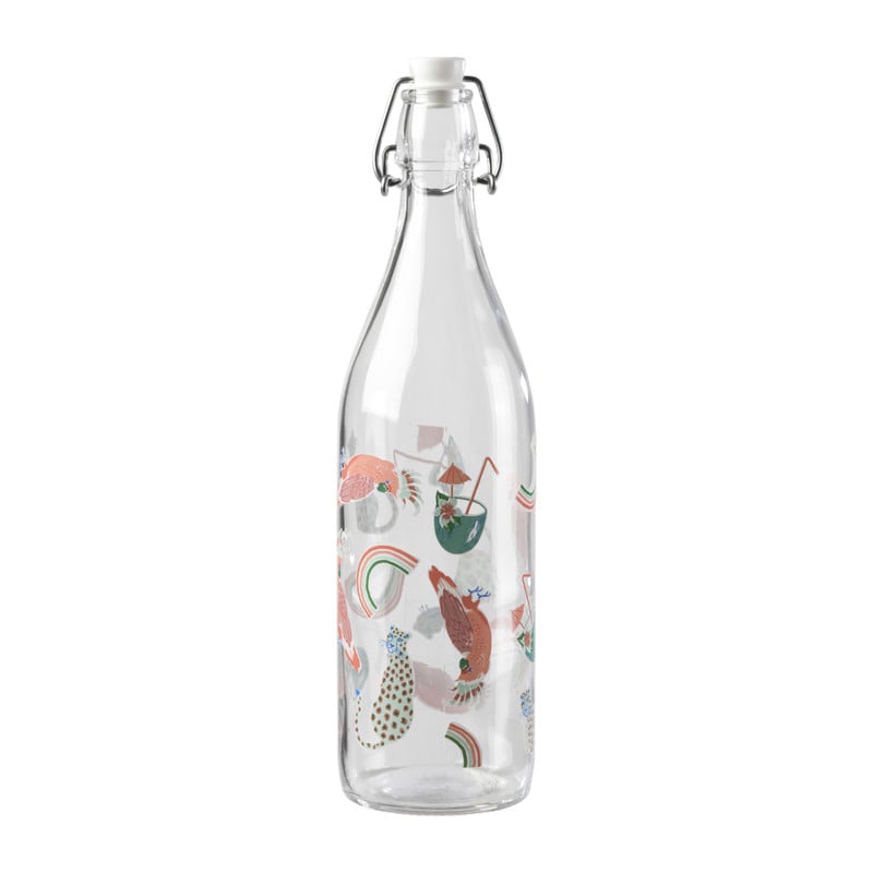 Waterfles funky summer - 1 liter