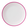 Dinerbord duotone - donkerroze - 28 cm 