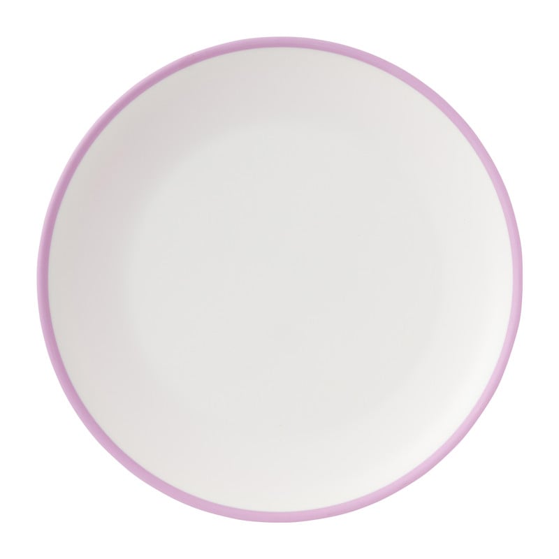 Dinerbord duotone - lichtroze - 28 cm