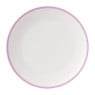 Dinerbord duotone - lichtroze - 28 cm