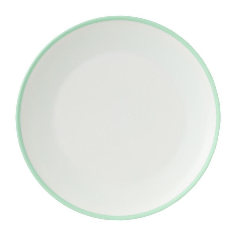 Dinerbord duotone - groen - 28 cm