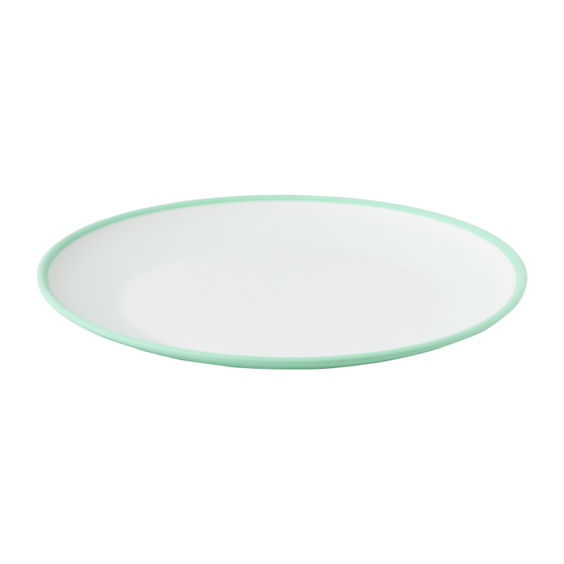 Dinerbord duotone - groen - 28 cm