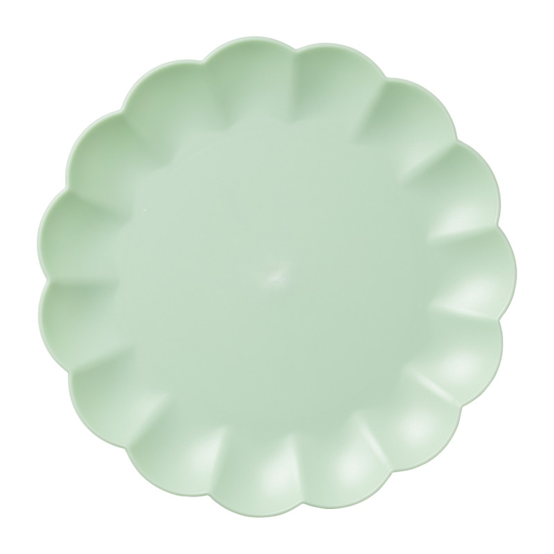 Dinerbord geschulpte rand - ø25.4 cm - diverse kleuren