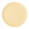 Bord bamboe - 18 cm - geel