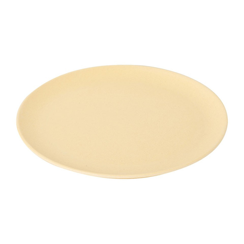 Bord - 23 cm - geel