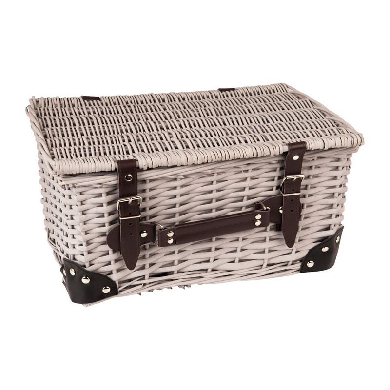 Picknickmand luxe - 40x30x20 cm