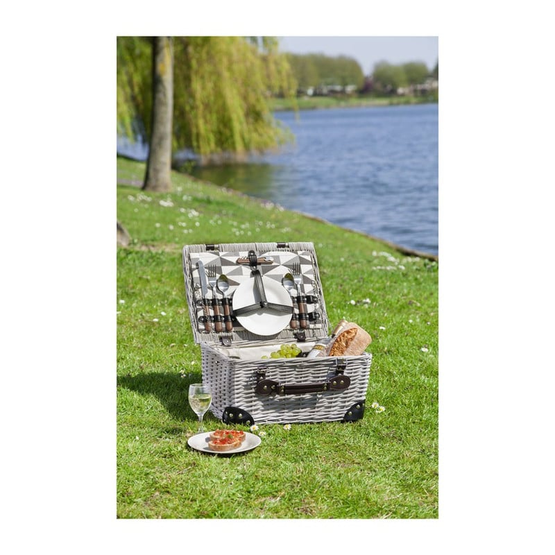 Picknickmand luxe - 40x30x20 cm