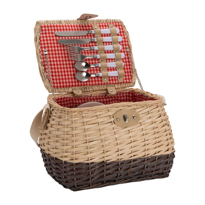 Picknickmand rond - 2-persoons