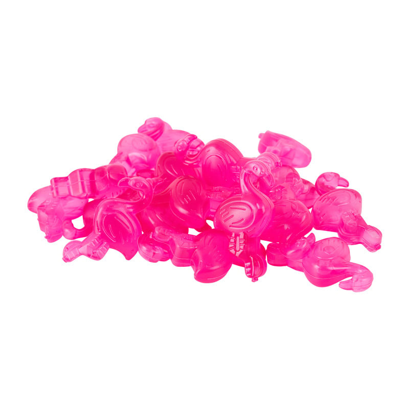 Ijsblokjes flamingo - set van 20