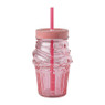 Drinkbeker cupcake - roze