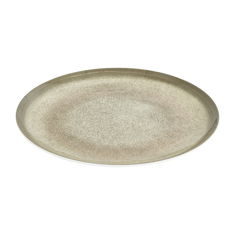 Dinerbord Saar - bruin - ø28 cm