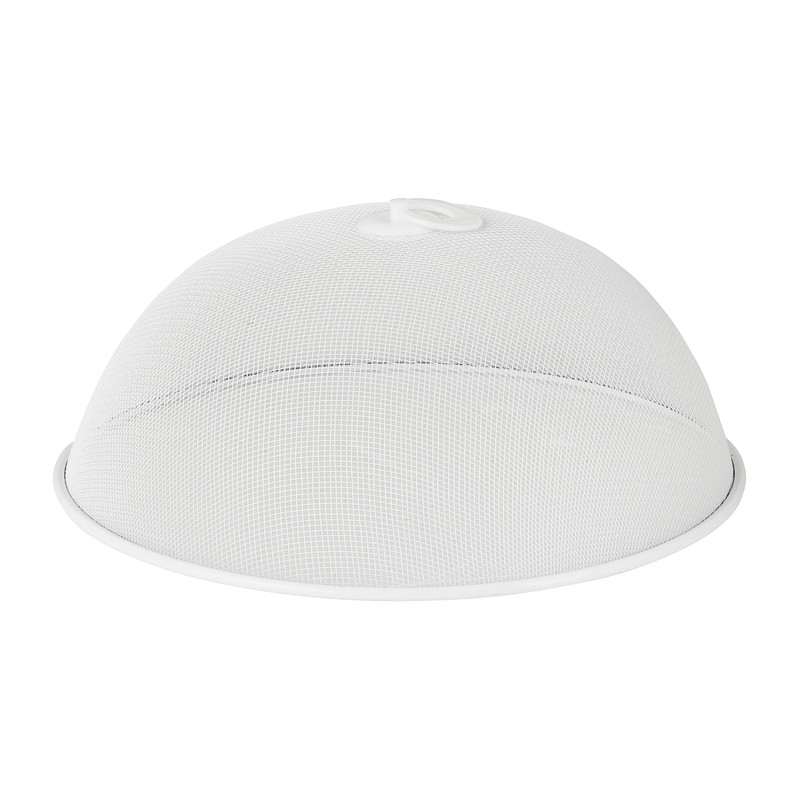 Foodcover wit - ijzer - ø30x12 cm