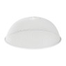 Foodcover wit - ijzer - ø30x12 cm