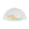 Foodcover wit - ijzer - ø30x12 cm