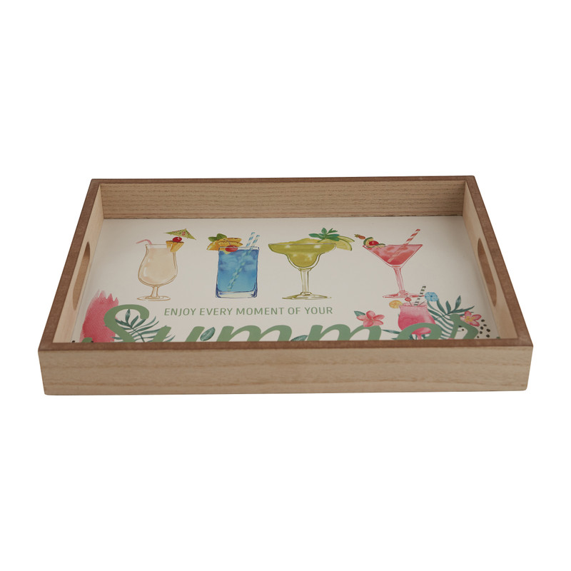 Dienblad summer - 35x25x4 cm
