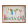 Dienblad summer - 40x30x4,5 cm