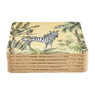 Onderzetters jungle - set van 6