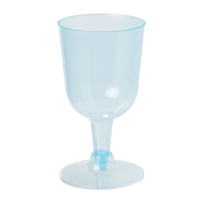 Plastic wijnglazen - set van 4 - diverse kleuren