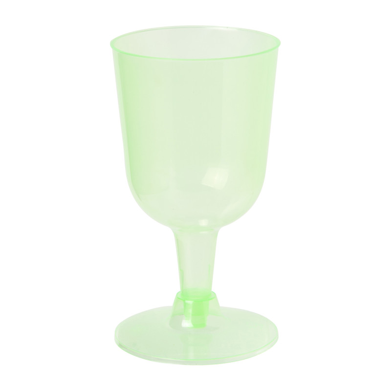 Plastic wijnglazen - set van 4 - diverse kleuren