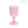 Plastic wijnglazen - set van 4 - diverse kleuren