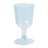 Plastic wijnglazen - set van 4 - diverse kleuren