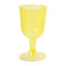 Plastic wijnglazen - set van 4 - diverse kleuren