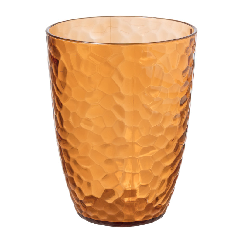 Beker dots - donker oranje - 300 ml