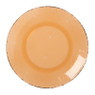 Bord dots - donker oranje - ø20 cm