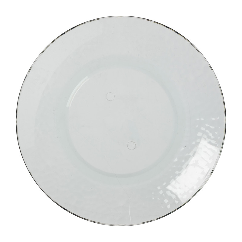 Bord dots - groen - ø20 cm