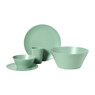 Dinerbord Lagoa - groen - ø25.4x1.7 cm